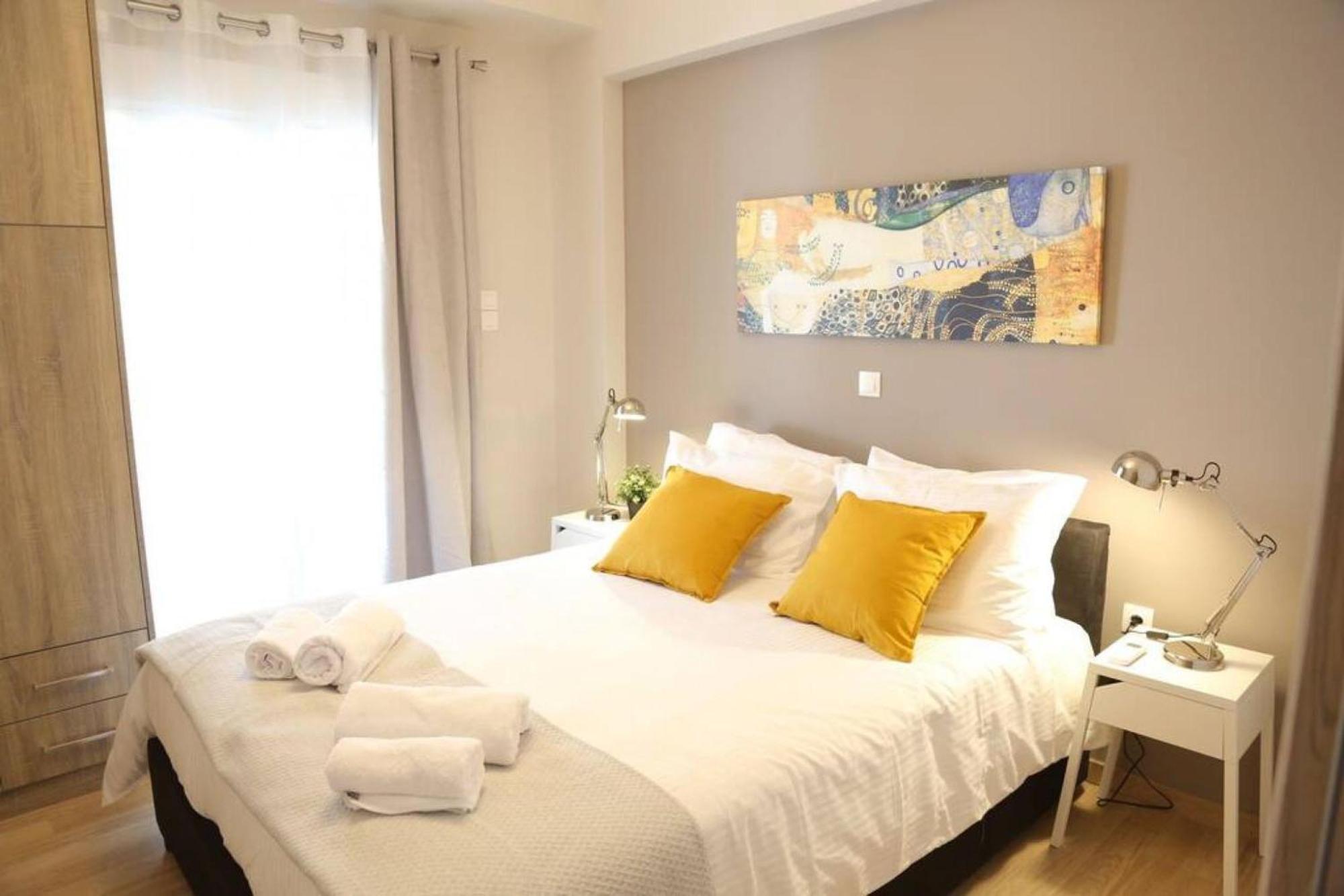 Penthouse Lux Flat With 2 Bd Next To Larissis Leilighet Athen Eksteriør bilde