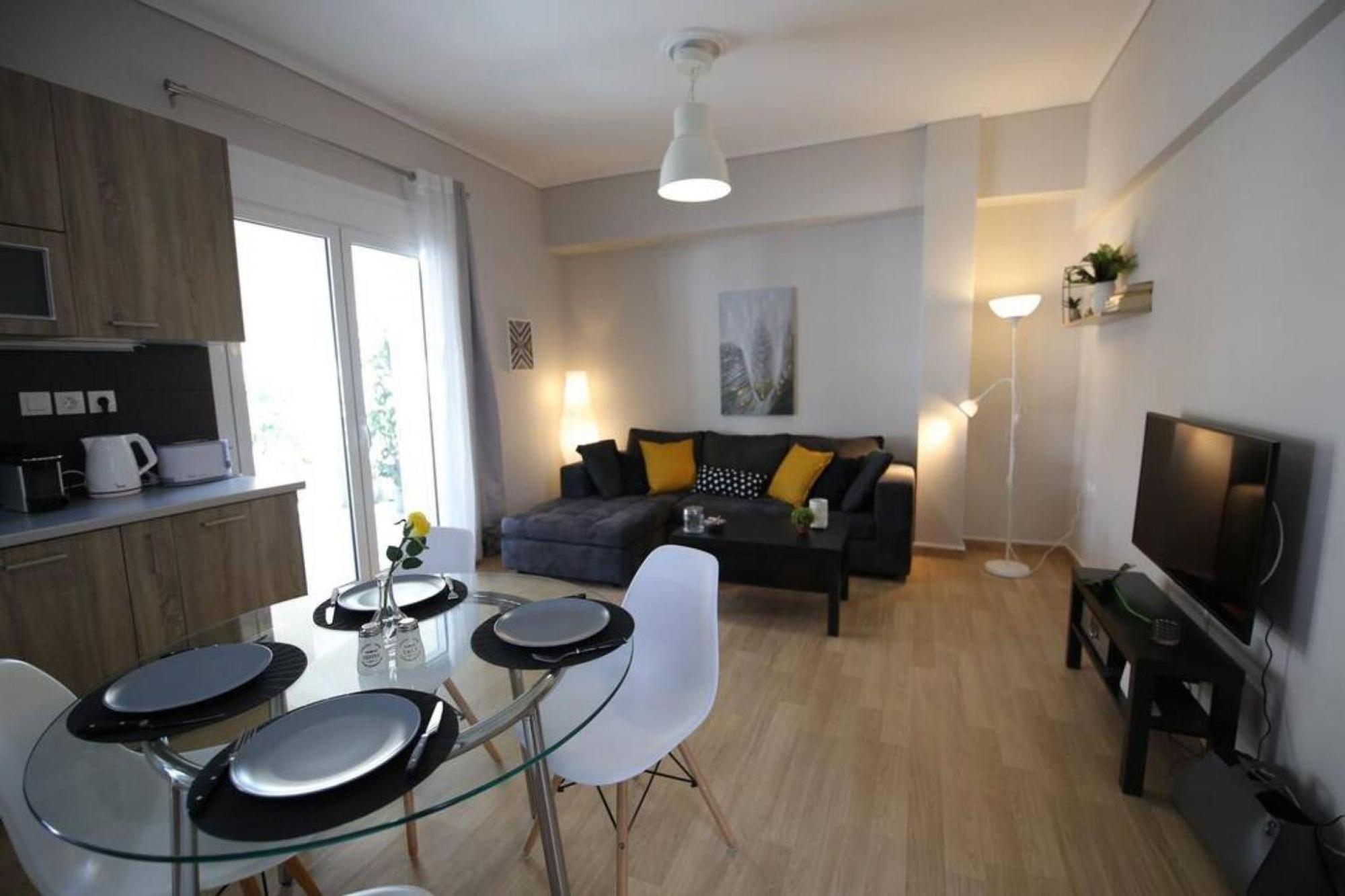 Penthouse Lux Flat With 2 Bd Next To Larissis Leilighet Athen Eksteriør bilde