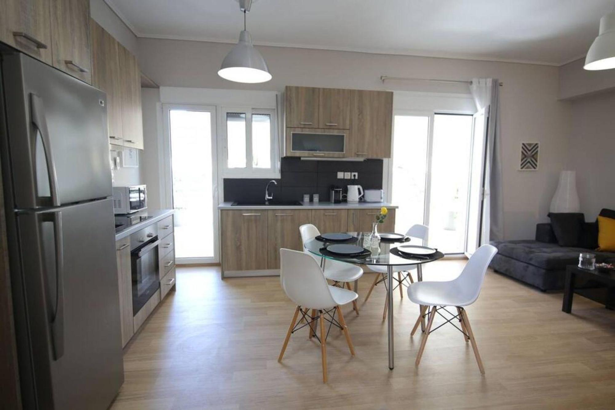 Penthouse Lux Flat With 2 Bd Next To Larissis Leilighet Athen Eksteriør bilde